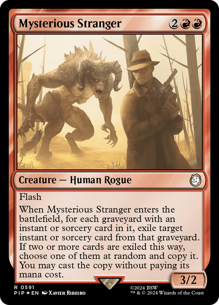 Mysterious Stranger (Surge Foil) [Fallout] - Trinity Hobby