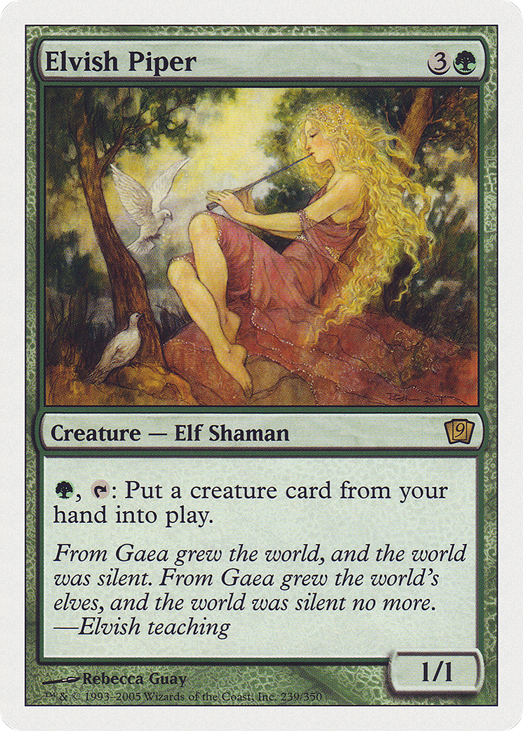Elvish Piper [Ninth Edition] - Trinity Hobby