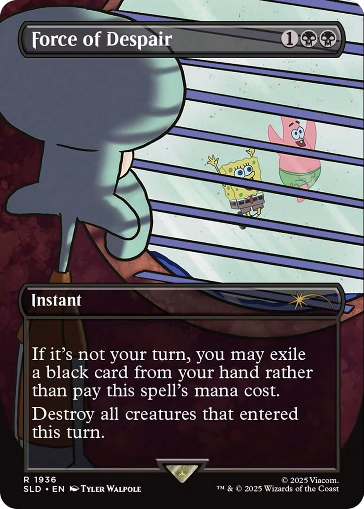 Force of Despair (SLD-1936) - [Secret Lair Drop Series]