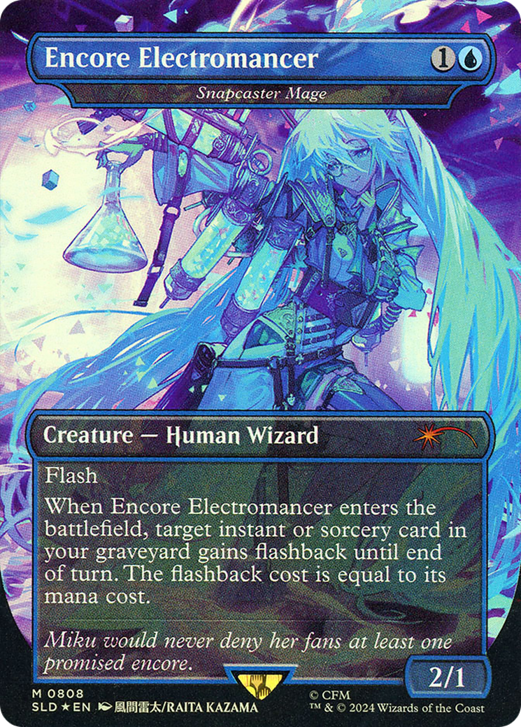 Snapcaster Mage  [Foil]  (SLD-808) - [Secret Lair Drop] / Encore Electromancer - Trinity Hobby