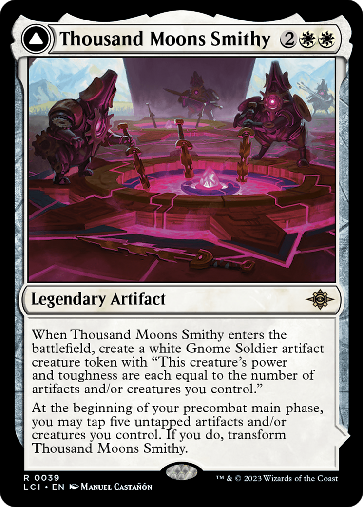 Thousand Moons Smithy // Barracks of the Thousand [The Lost Caverns of Ixalan] - Trinity Hobby
