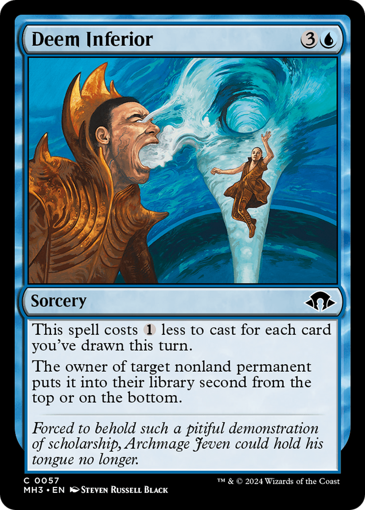 Deem Inferior [Modern Horizons 3] - Trinity Hobby