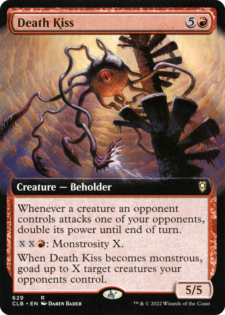 Death Kiss (Extended Art) [Commander Legends: Battle for Baldur's Gate] - Trinity Hobby