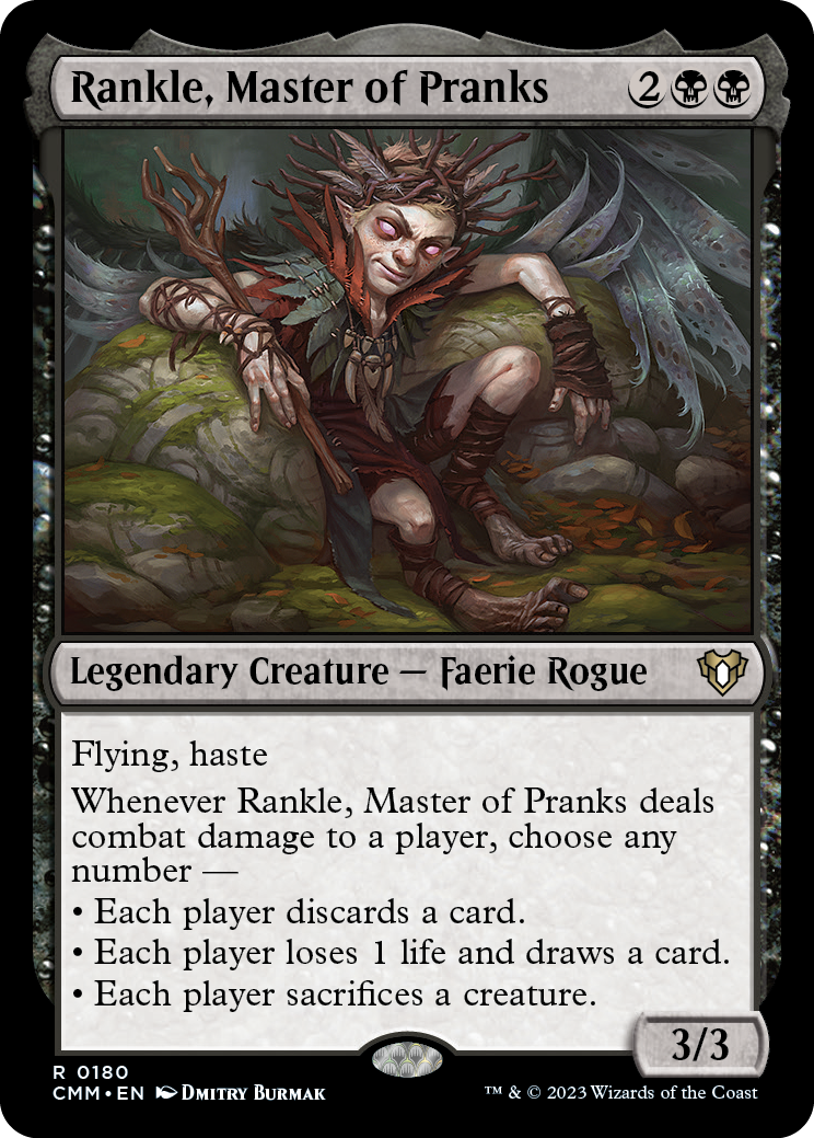 Rankle, Master of Pranks [Commander Masters] - Trinity Hobby