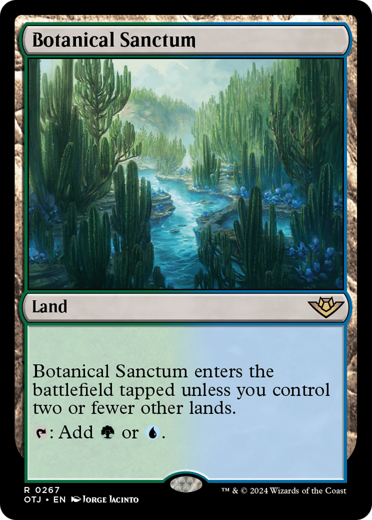Botanical Sanctum [Outlaws of Thunder Junction] - Trinity Hobby