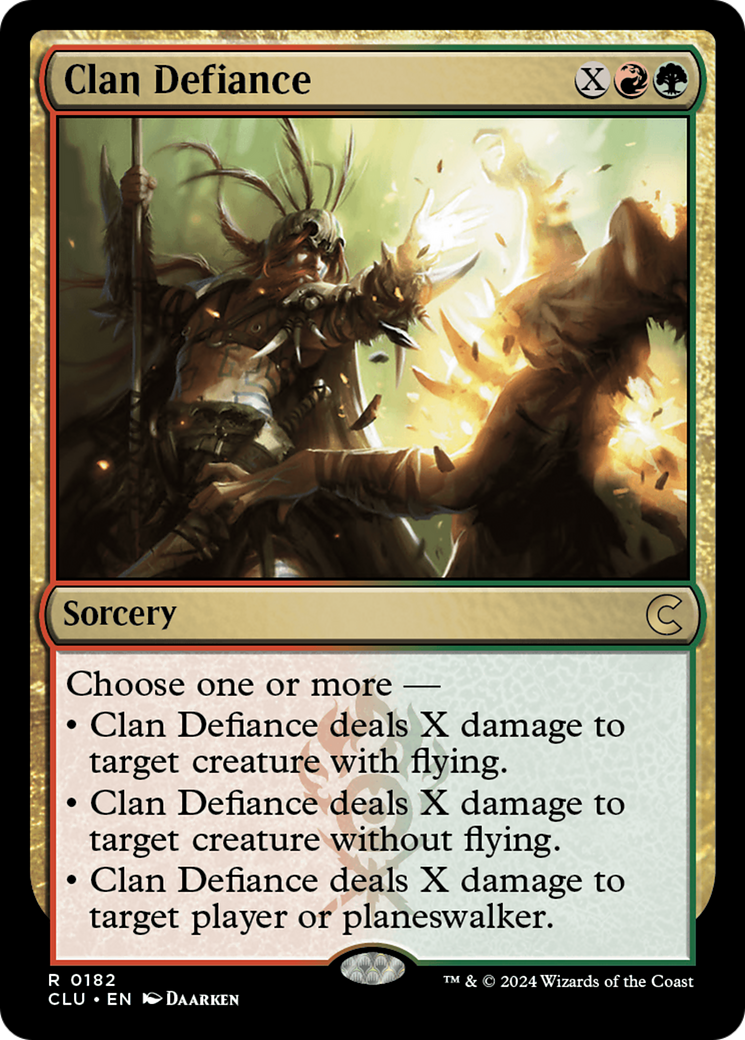 Clan Defiance [Ravnica: Clue Edition] - Trinity Hobby