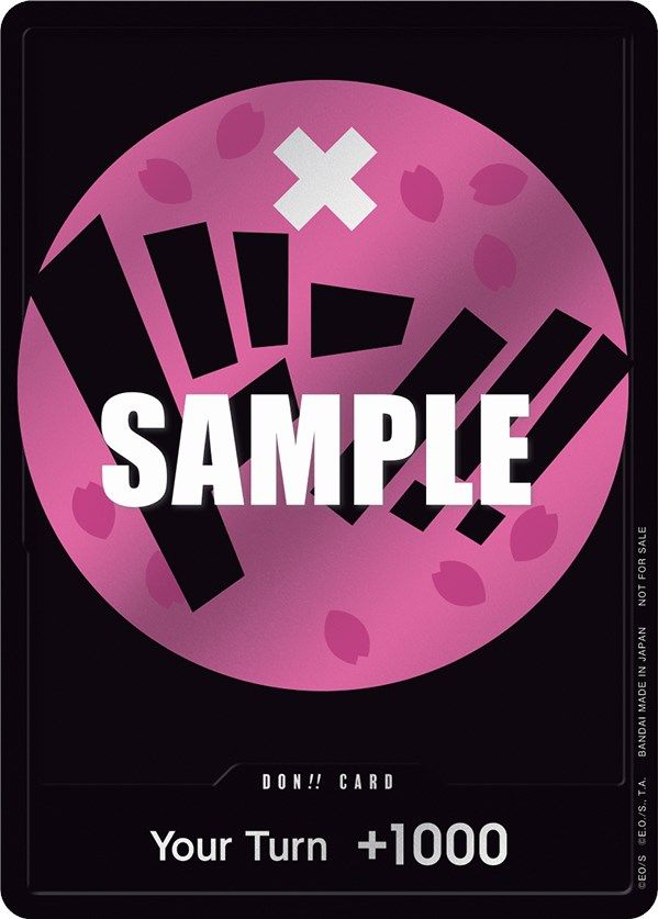 DON!! Card (Pink) - [One Piece Promotion Cards] Foil - Trinity Hobby