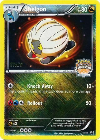 Shelgon (7/20) (Regional Championship Promo Staff) [Black & White: Dragon Vault] - Trinity Hobby