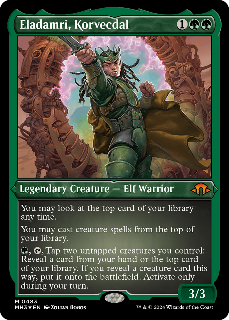 Eladamri, Korvecdal  [Foil]  (MH3-483) - [Modern Horizons 3] - Trinity Hobby