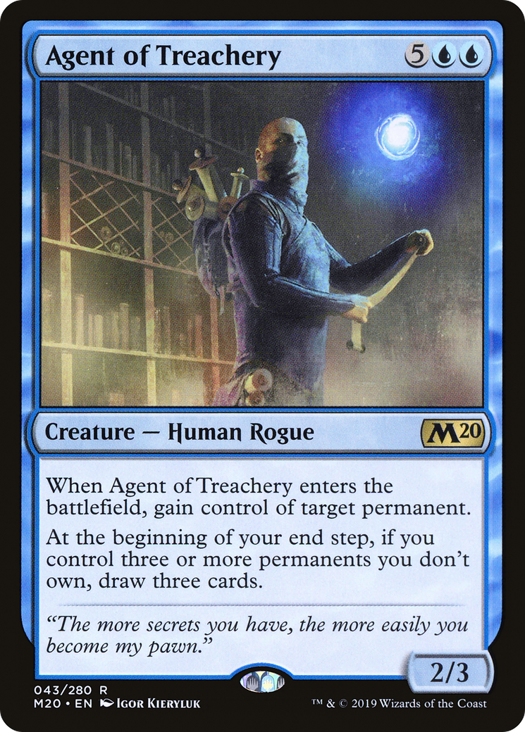 Agent of Treachery [Core Set 2020] - Trinity Hobby