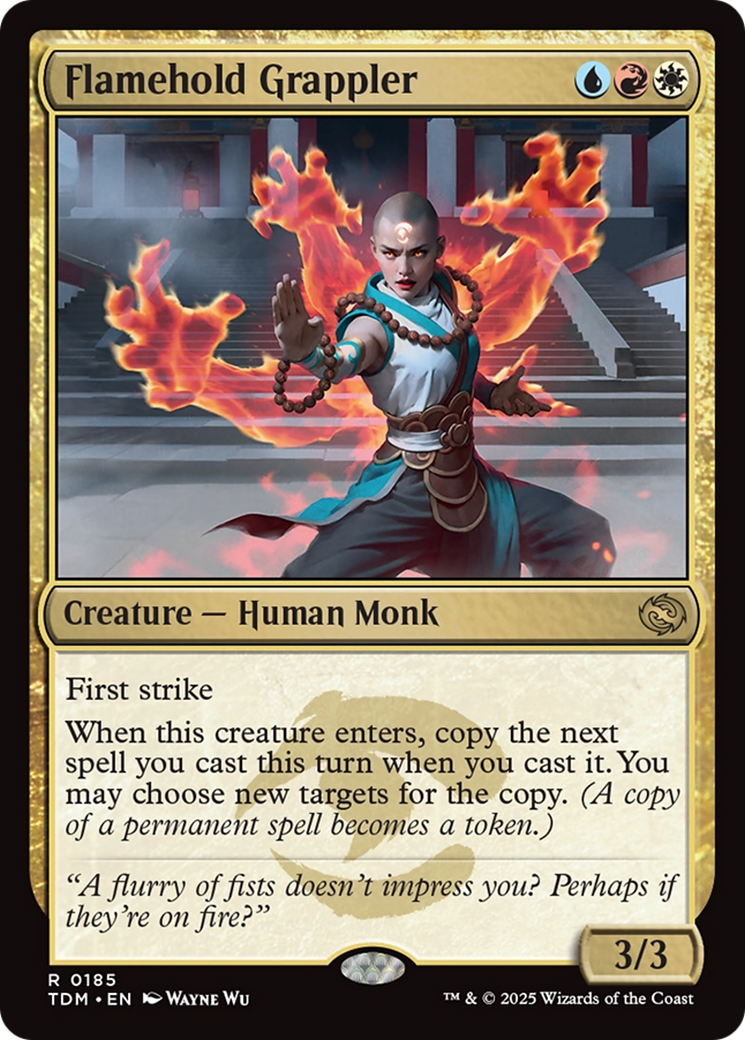 Flamehold Grappler  (TDM-185) - [Tarkir: Dragonstorm]