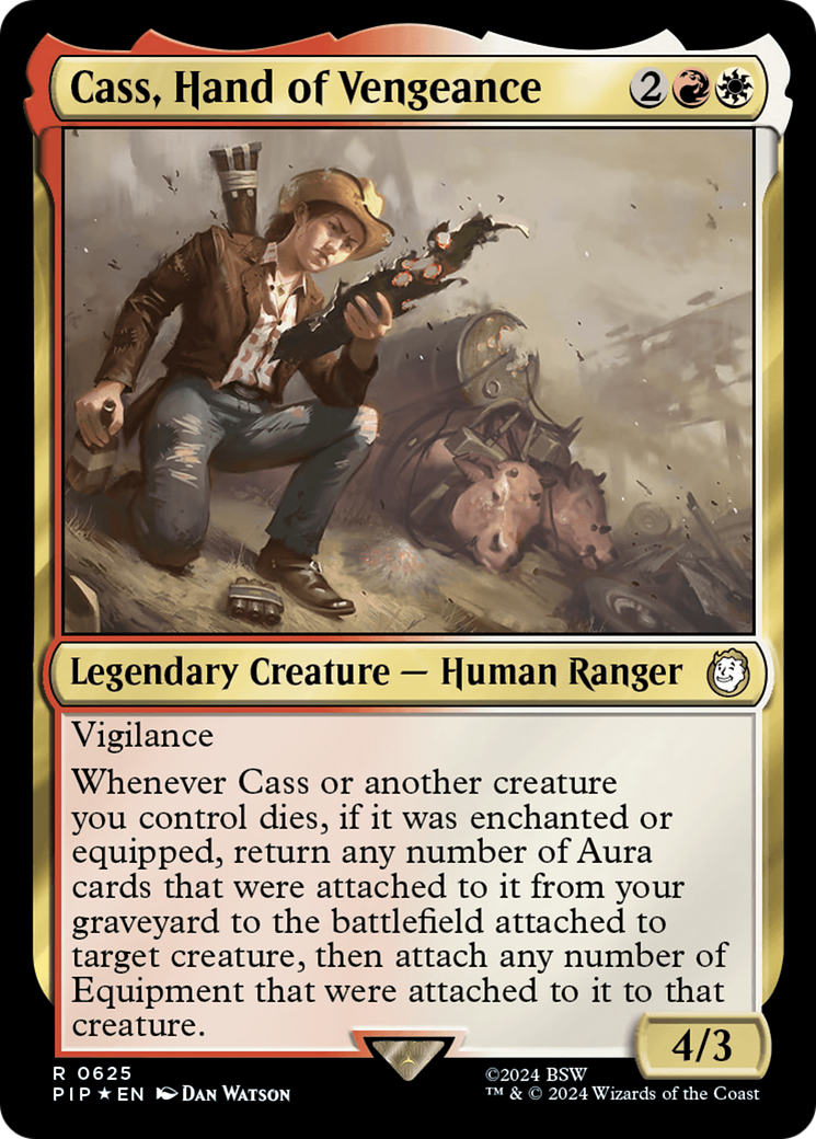 Cass, Hand of Vengeance (Surge Foil) [Fallout] - Trinity Hobby