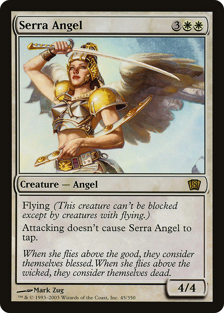 Serra Angel [Eighth Edition] - Trinity Hobby