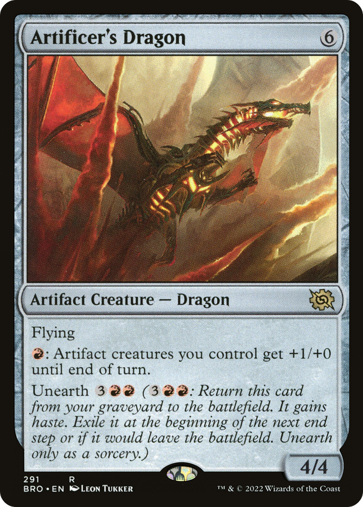 Artificer's Dragon [The Brothers' War] - Trinity Hobby