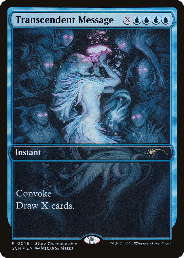 Transcendent Message [World Championship Promos] - Trinity Hobby