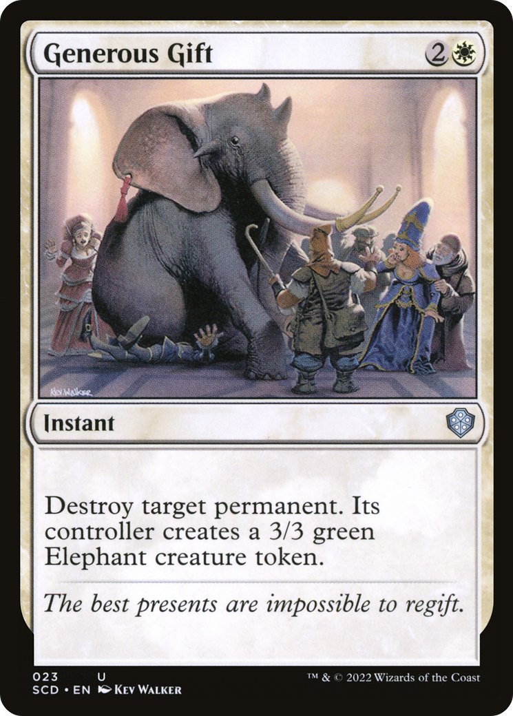 Generous Gift [Starter Commander Decks]
