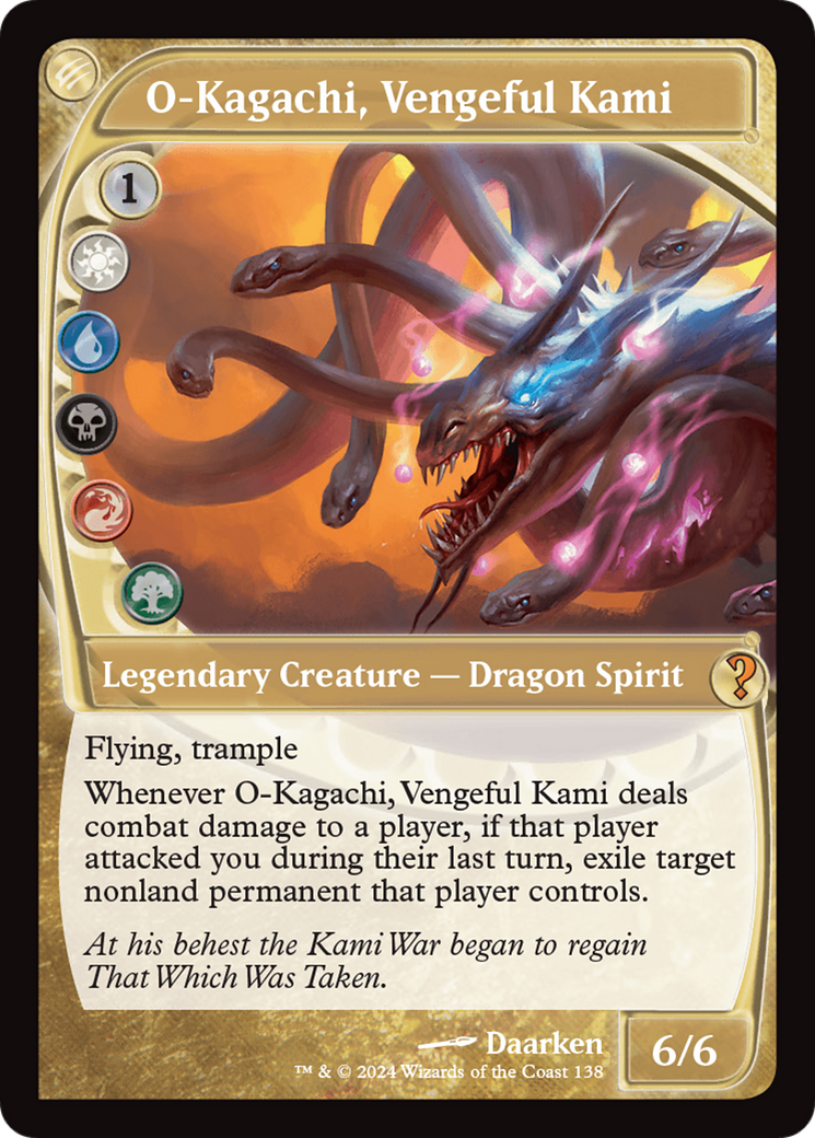 O-Kagachi, Vengeful Kami (Future Sight) [Mystery Booster 2] - Trinity Hobby