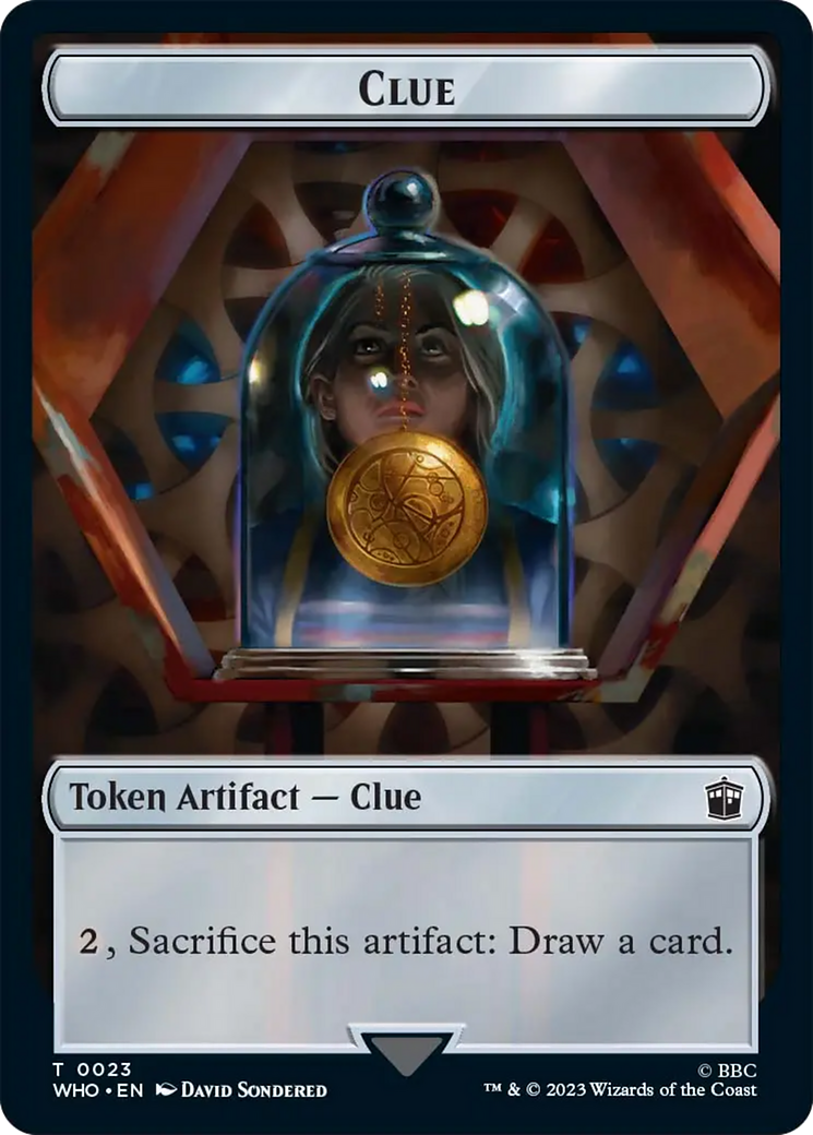 Clue Token [Doctor Who Tokens] - Trinity Hobby