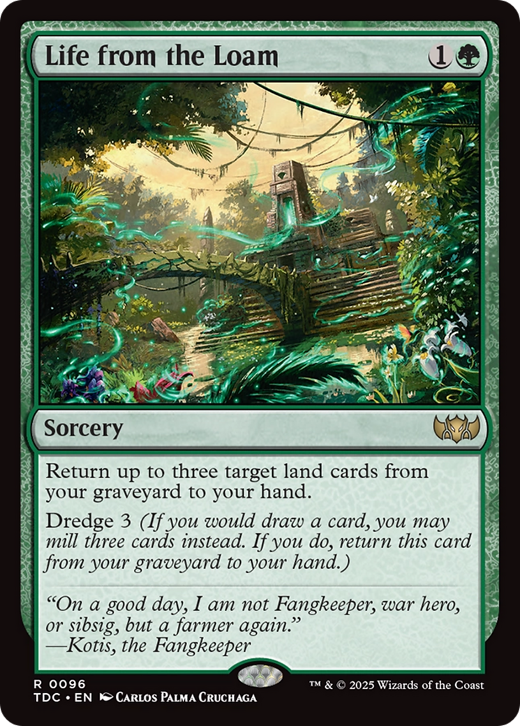 Life from the Loam (TDC-096) - [Commander: Tarkir: Dragonstorm]