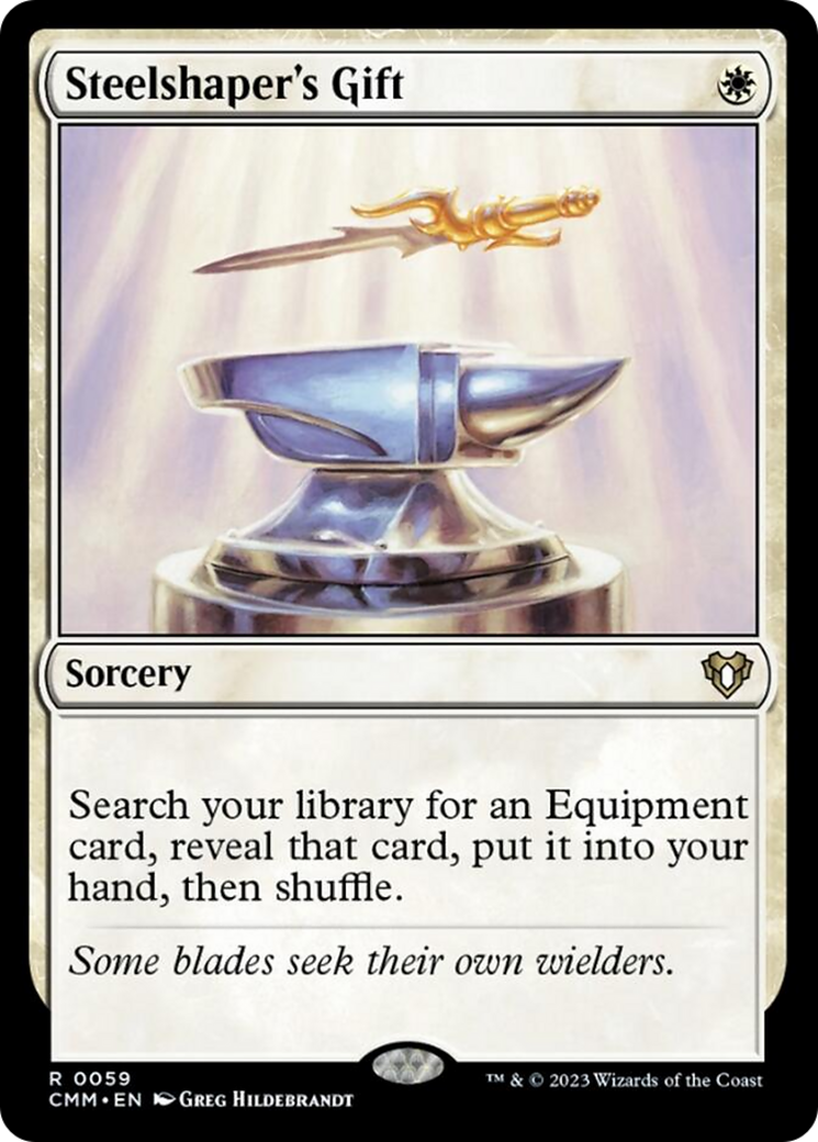 Steelshaper's Gift [Commander Masters] - Trinity Hobby