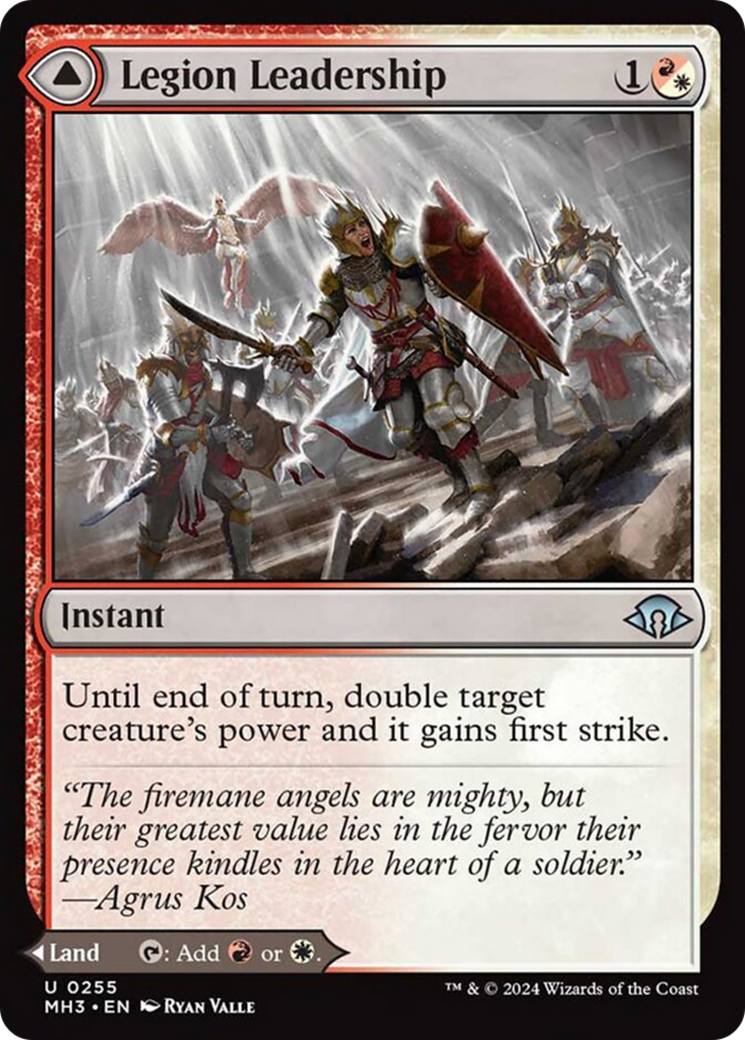 Legion Leadership // Legion Stronghold [Modern Horizons 3] - Trinity Hobby