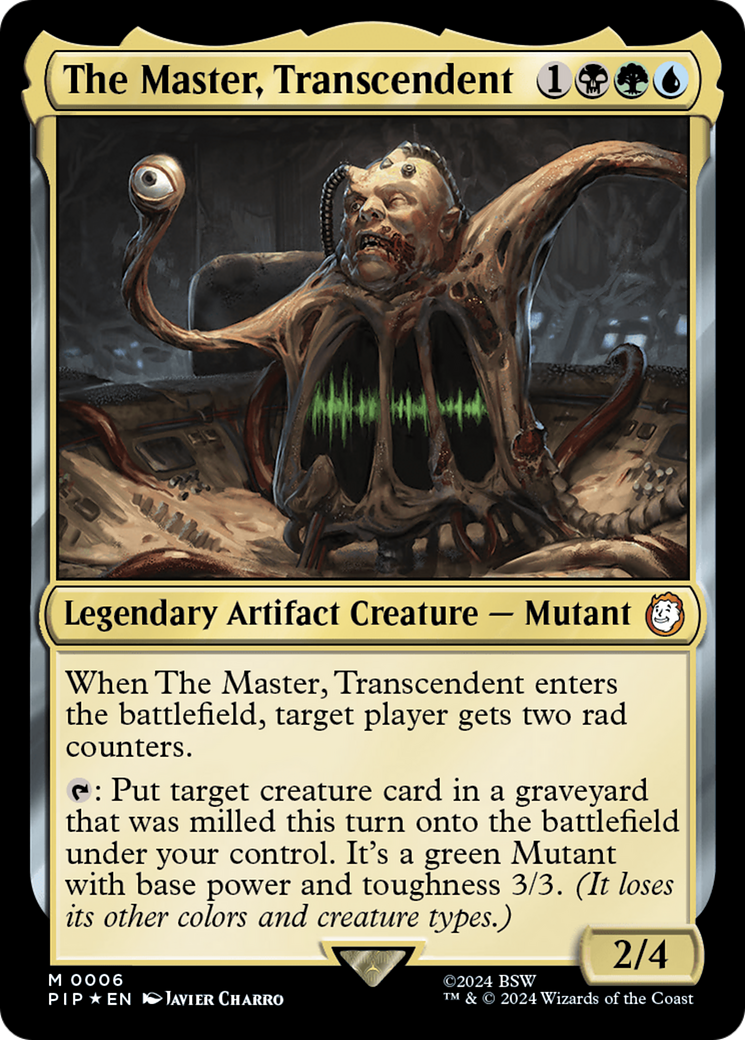 The Master, Transcendent [Fallout] - Trinity Hobby