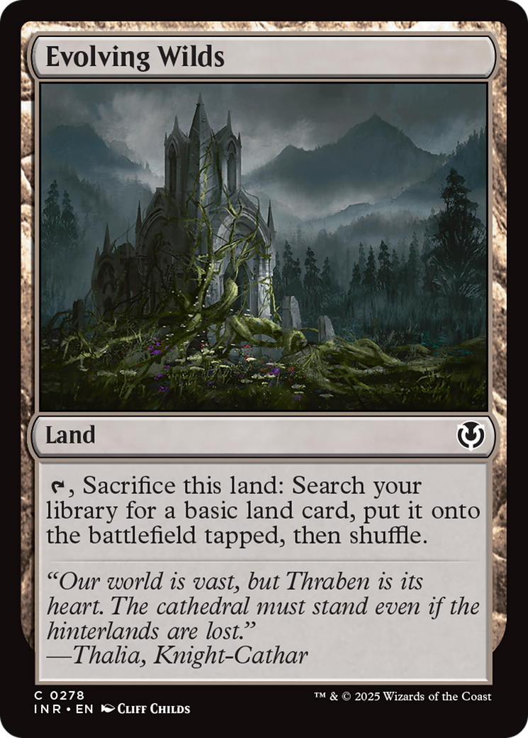 Evolving Wilds [Innistrad Remastered] - Trinity Hobby