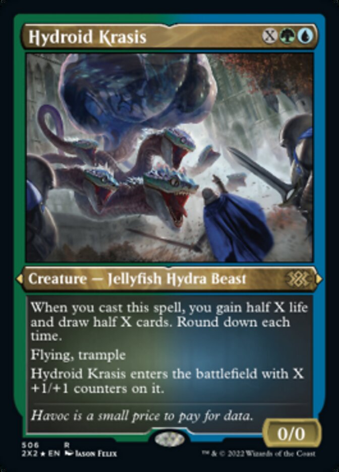 Hydroid Krasis (Foil Etched) [Double Masters 2022] - Trinity Hobby