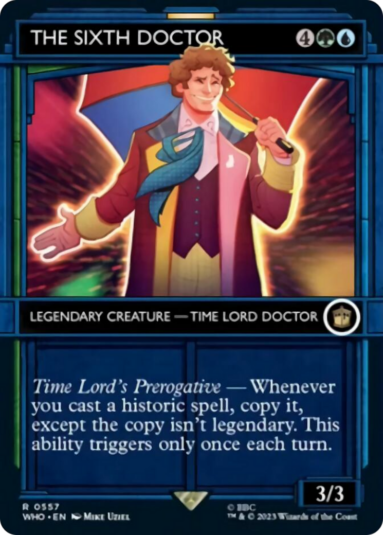 The Sixth Doctor (Showcase) [Doctor Who] - Trinity Hobby
