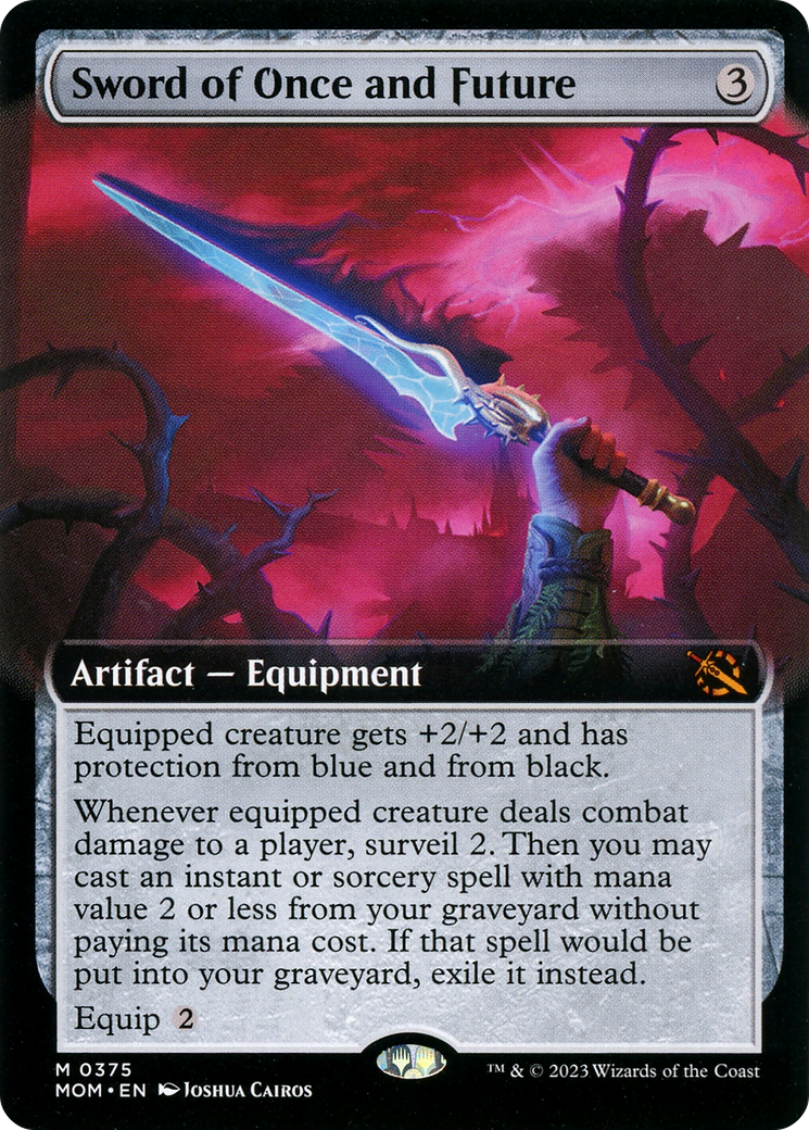 Sword of Once and Future (Extended Art) [March of the Machine] - Trinity Hobby