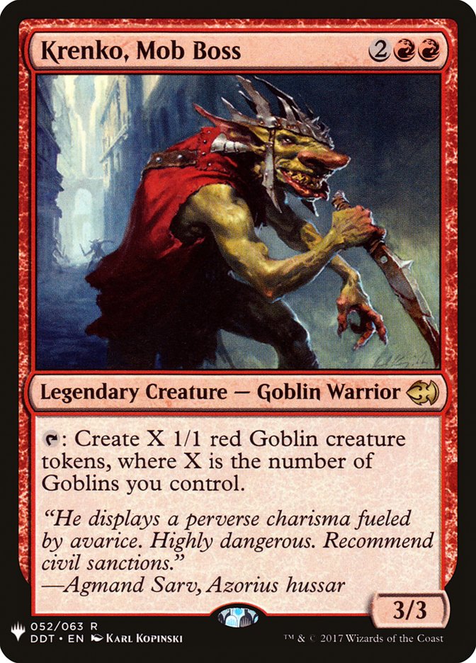 Krenko, Mob Boss [Mystery Booster] - Trinity Hobby