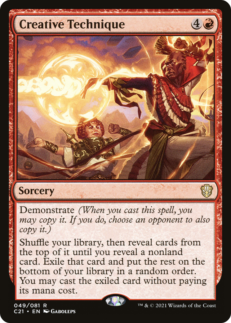 Creative Technique [Commander 2021] - Trinity Hobby
