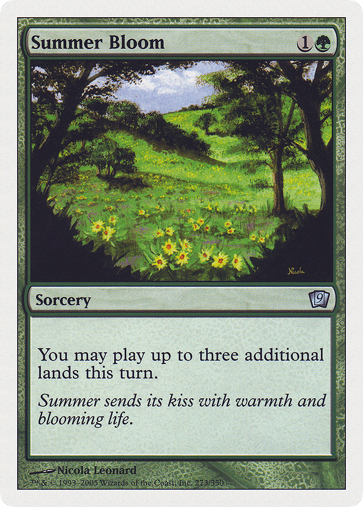 Summer Bloom [Ninth Edition] - Trinity Hobby