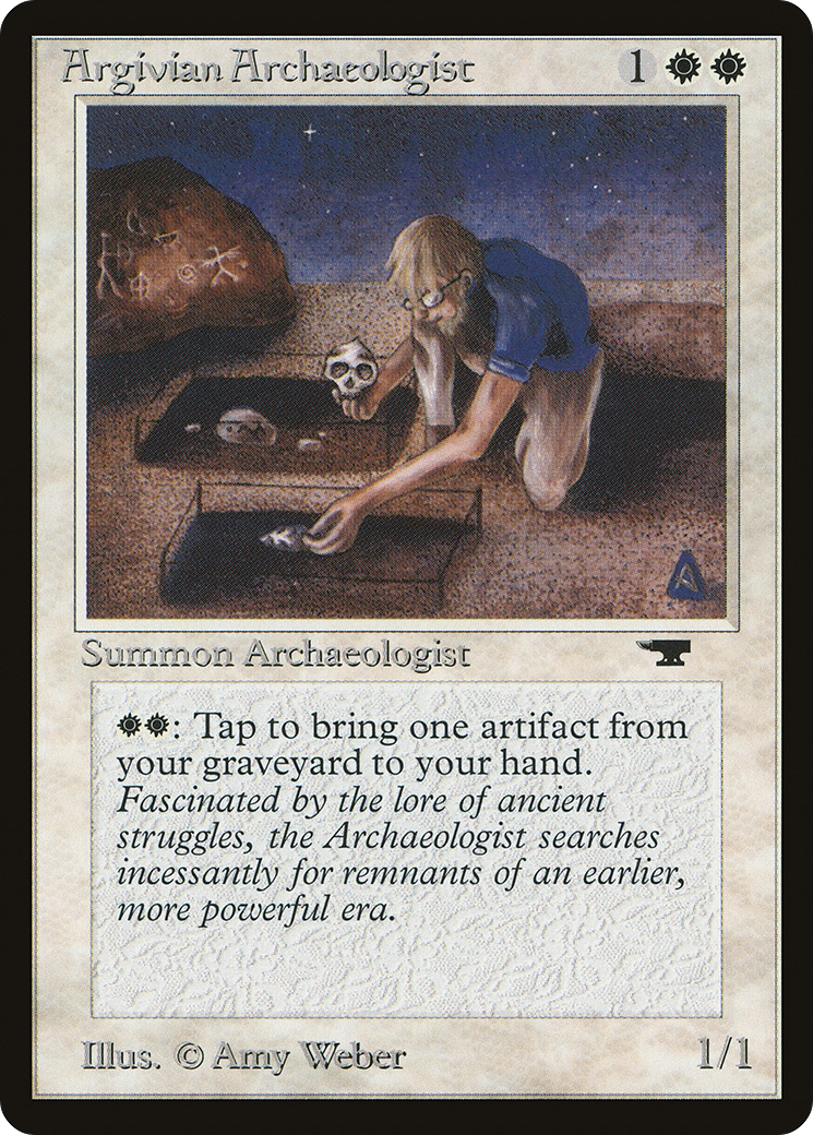 Argivian Archaeologist [Antiquities] - Trinity Hobby
