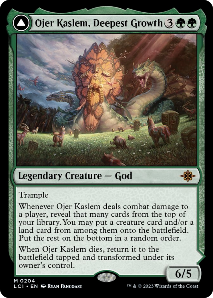 Ojer Kaslem, Deepest Growth // Temple of Cultivation [The Lost Caverns of Ixalan] - Trinity Hobby