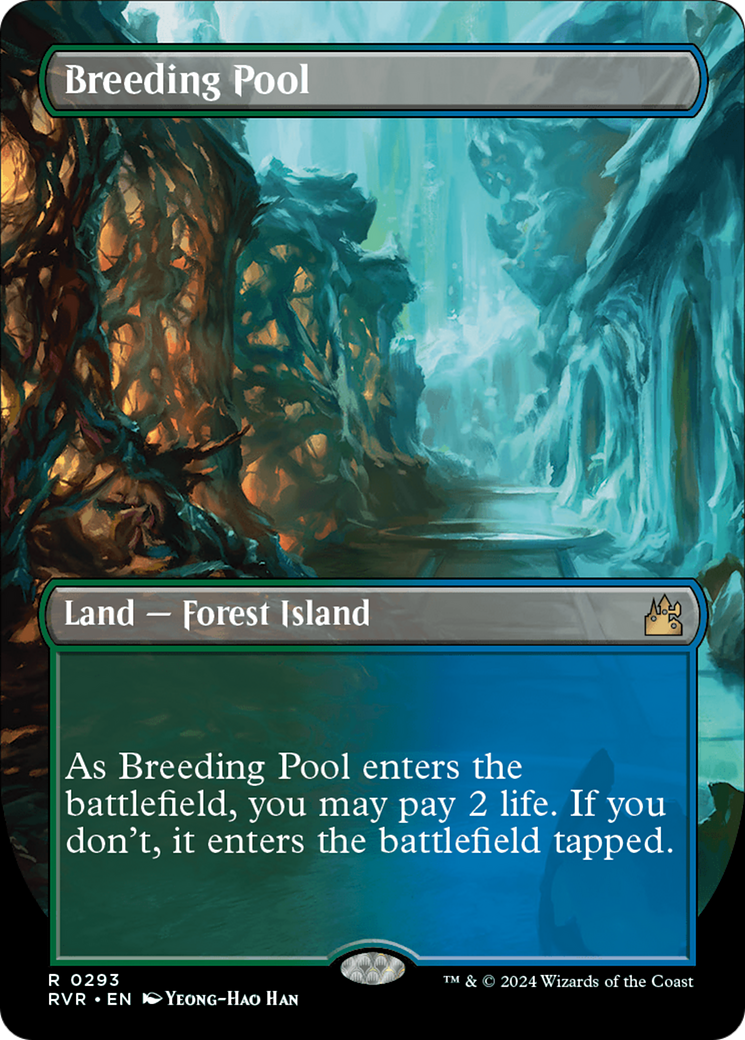 Breeding Pool (Borderless) [Ravnica Remastered] - Trinity Hobby
