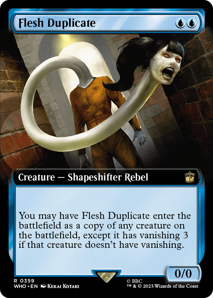 Flesh Duplicate (Extended Art) [Doctor Who] - Trinity Hobby