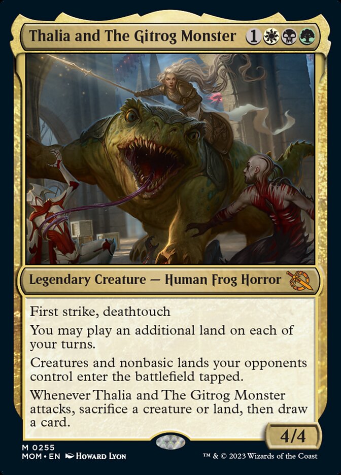 Thalia and The Gitrog Monster [March of the Machine] - Trinity Hobby