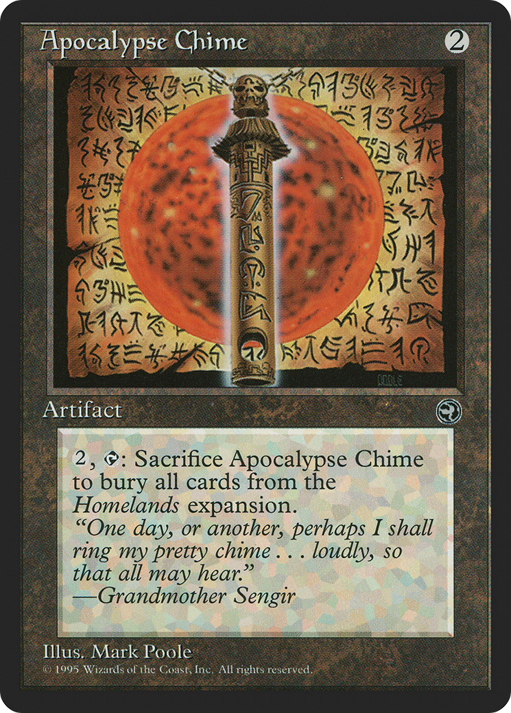 Apocalypse Chime [Homelands] - Trinity Hobby