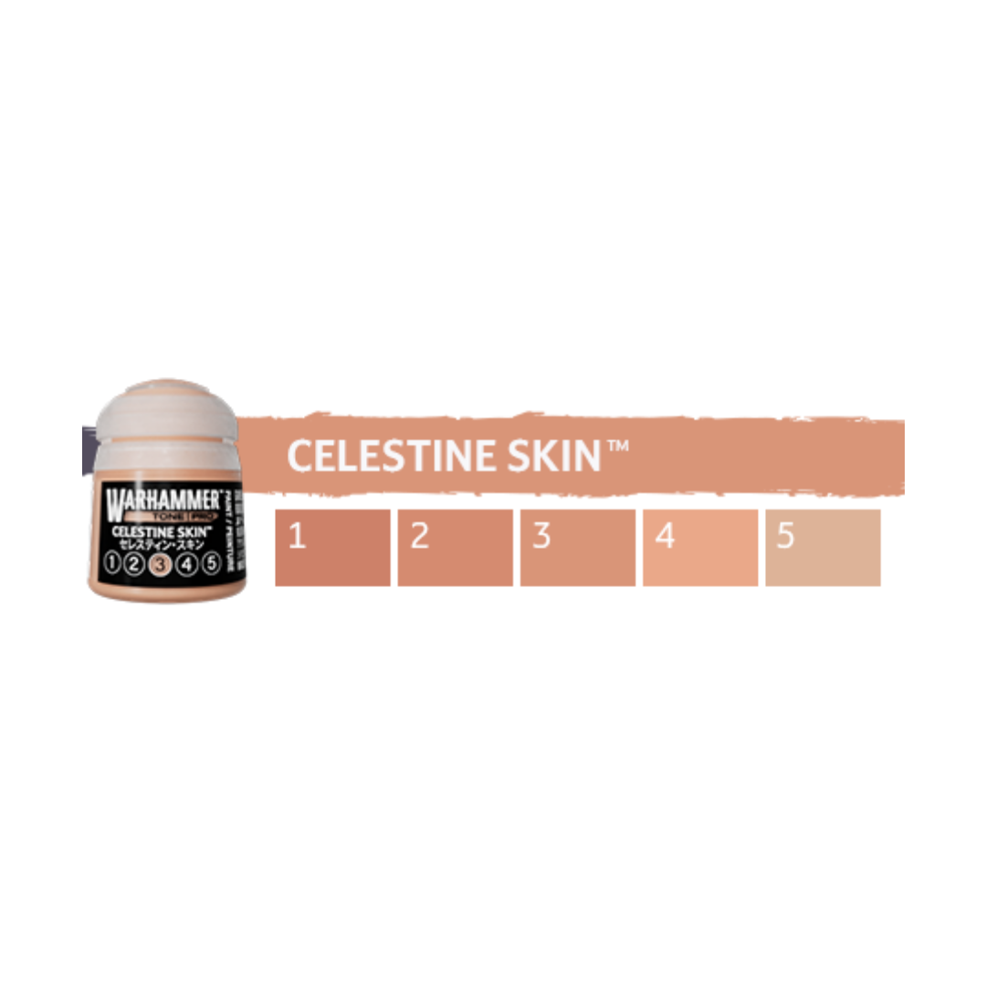 Warhammer Tone Pro: Celestine Skin (Set of 5) - Trinity Hobby