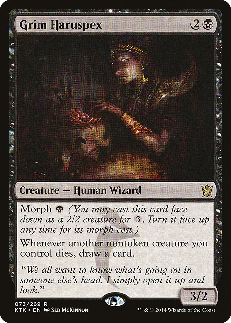 Grim Haruspice [Khans de Tarkir] 