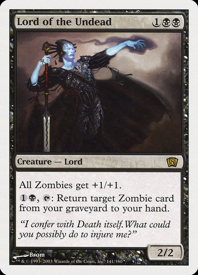 Lord of the Undead (8th Edition) [Oversize Cards] - Trinity Hobby