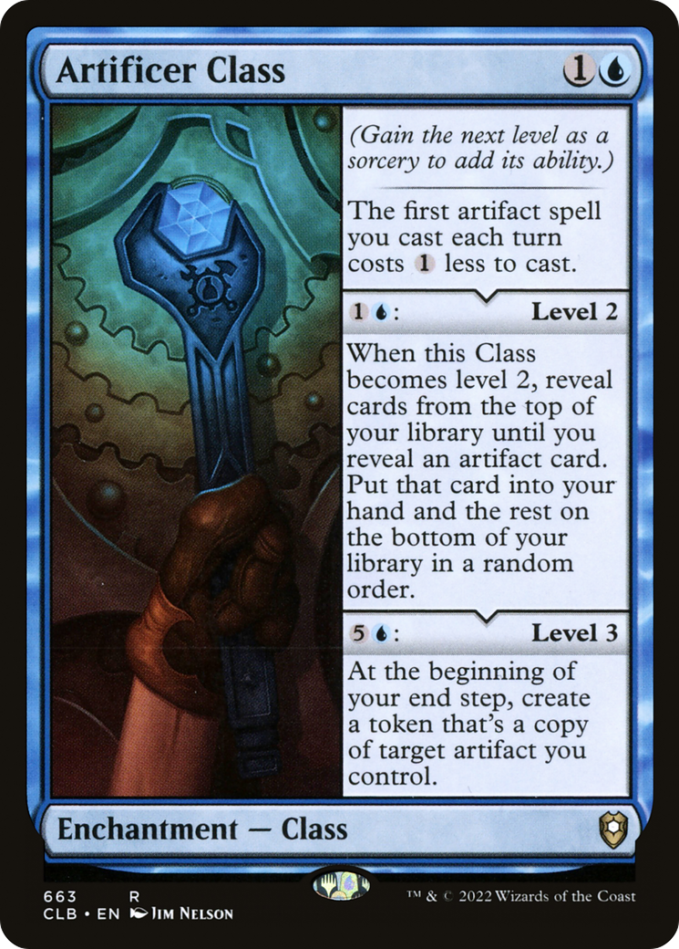 Artificer Class [Commander Legends: Battle for Baldur's Gate] - Trinity Hobby