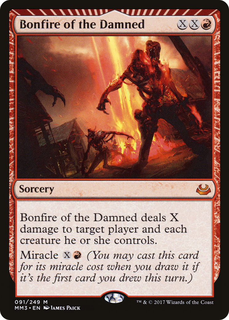 Bonfire of the Damned [Modern Masters 2017] - Trinity Hobby