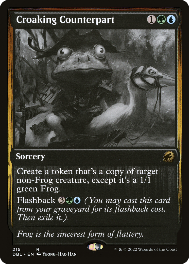 Croaking Counterpart [Innistrad: Double Feature] - Trinity Hobby