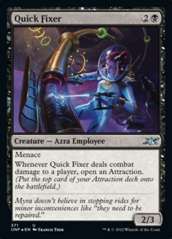 Quick Fixer (Galaxy Foil) [Unfinity] - Trinity Hobby