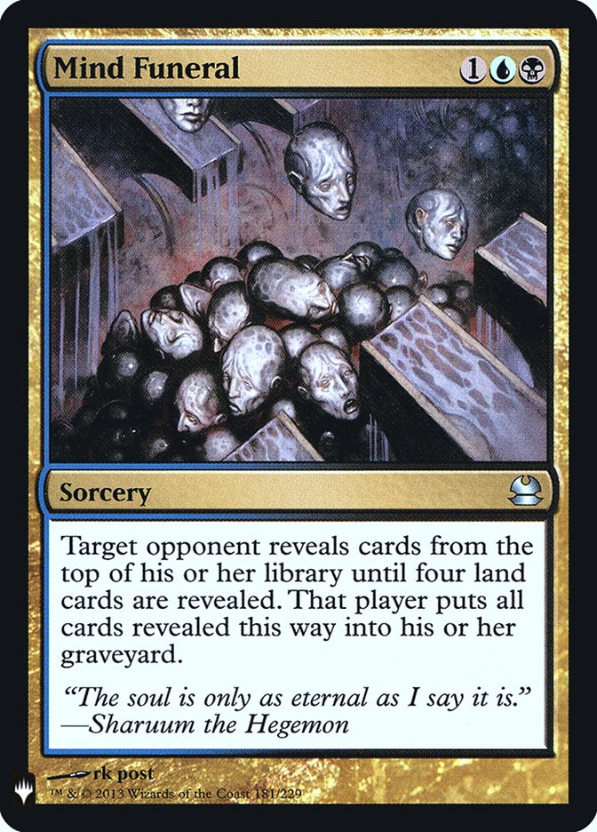 Mind Funeral [Mystery Booster] - Trinity Hobby