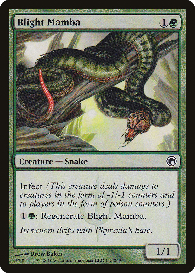 Blight Mamba [Scars of Mirrodin] - Trinity Hobby