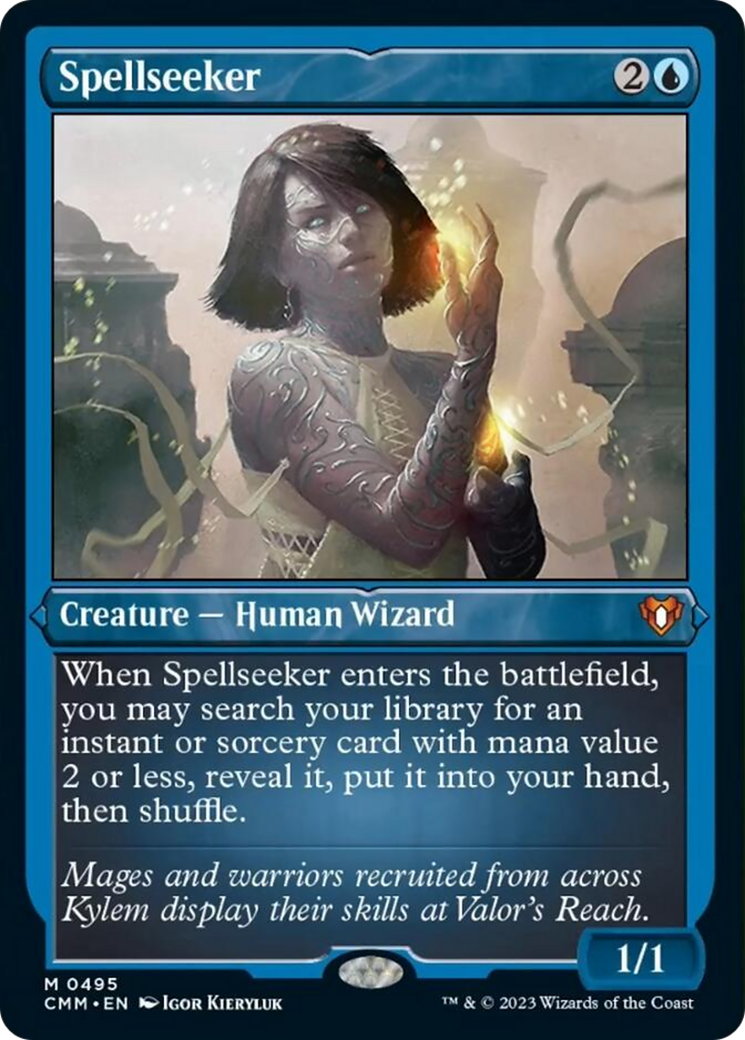 Spellseeker (Foil Etched) [Commander Masters] - Trinity Hobby