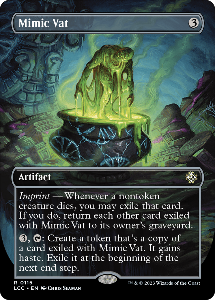 Mimic Vat (Borderless) [The Lost Caverns of Ixalan Commander] - Trinity Hobby